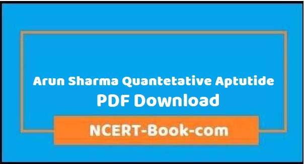 arun sharma quantitative aptitude pdf